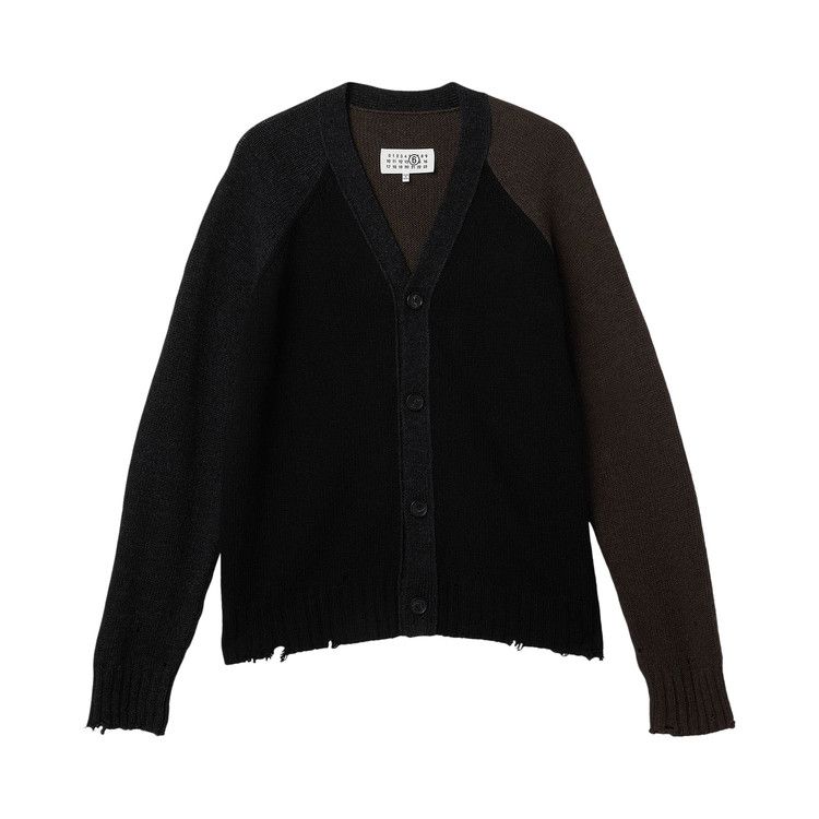 

Кардиган MM6 Maison Margiela V-Neck Cardigan, Color Block