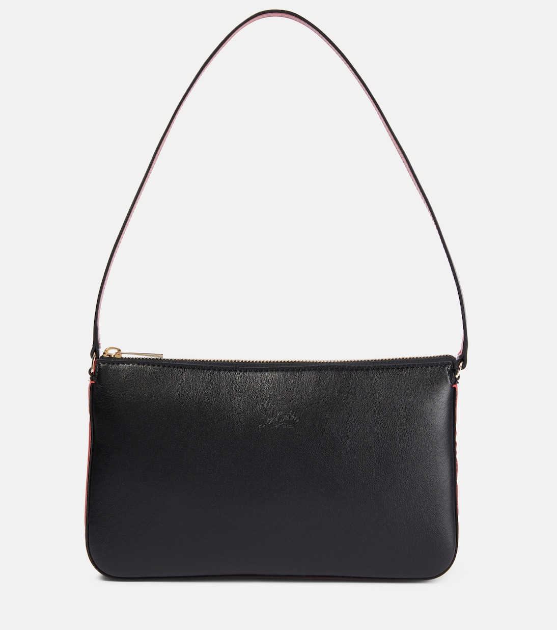 

Кожаная сумка через плечо Loubila Christian Louboutin, Black Red