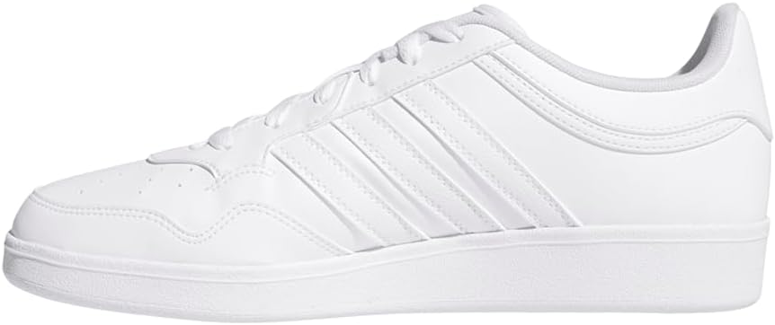 Мужские кроссовки adidas Hoops 4.0 на шнуровке- повседневные, белые — фото 3