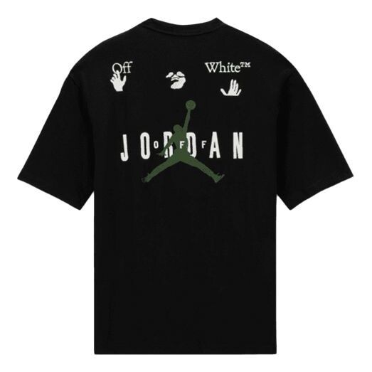 

Футболка x белая футболка mj Air Jordan, черный