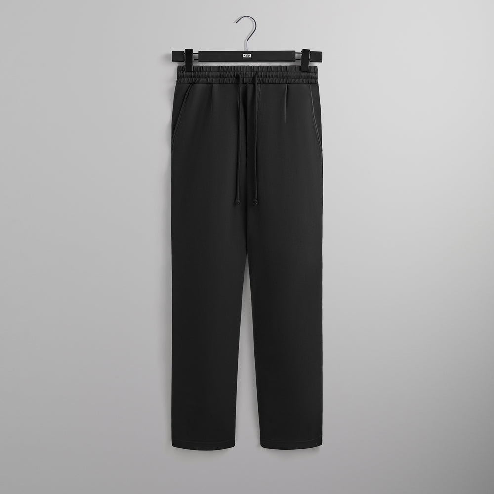 

Брюки Kith Compact Knit Garrison Sweatpant, черный