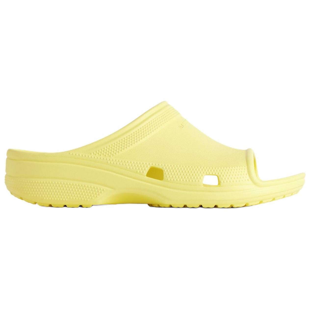 Шлепанцы мужские Crocs x Balenciaga, желтый — фото 2