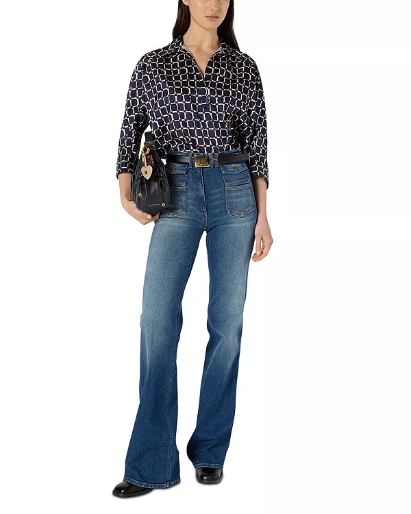 

Блузка «Ариана» Gerard Darel, синий