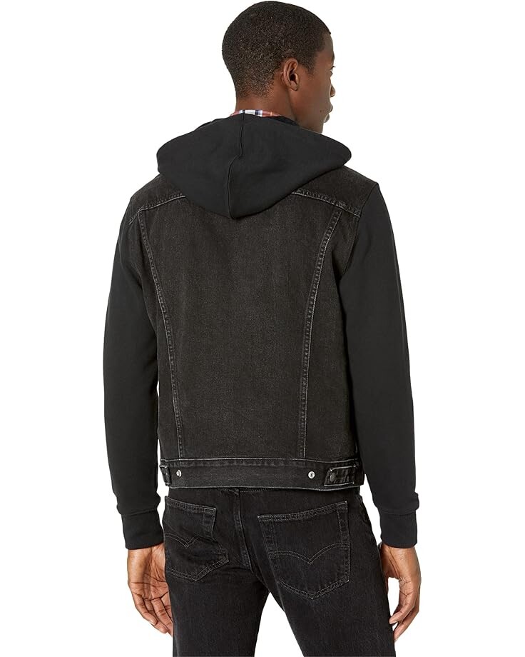 Худи Levi's Mens Hybrid Hoodie V Trucker, цвет Built To Last — фото 2