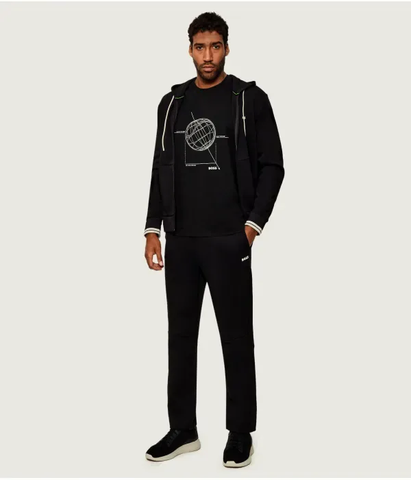Спортивные штаны Hadim Zone regular fit Boss Green, черный — фото 2