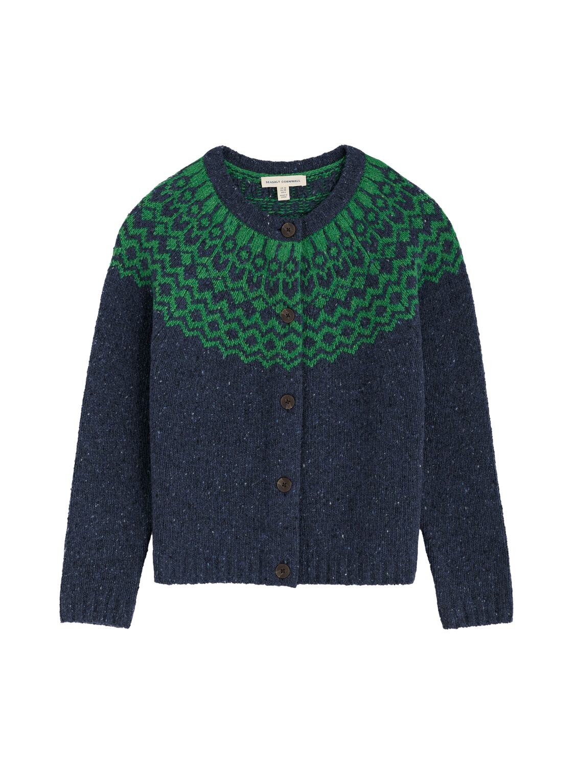 

Seasalt Cornwall Кардиган 'Port Kinnis' вязаный, цвет Marine Blue