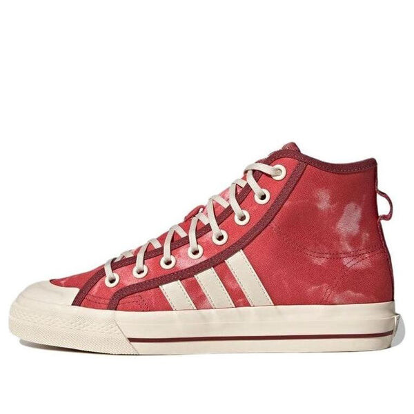 

Кроссовки nizza hi rf Adidas, красный