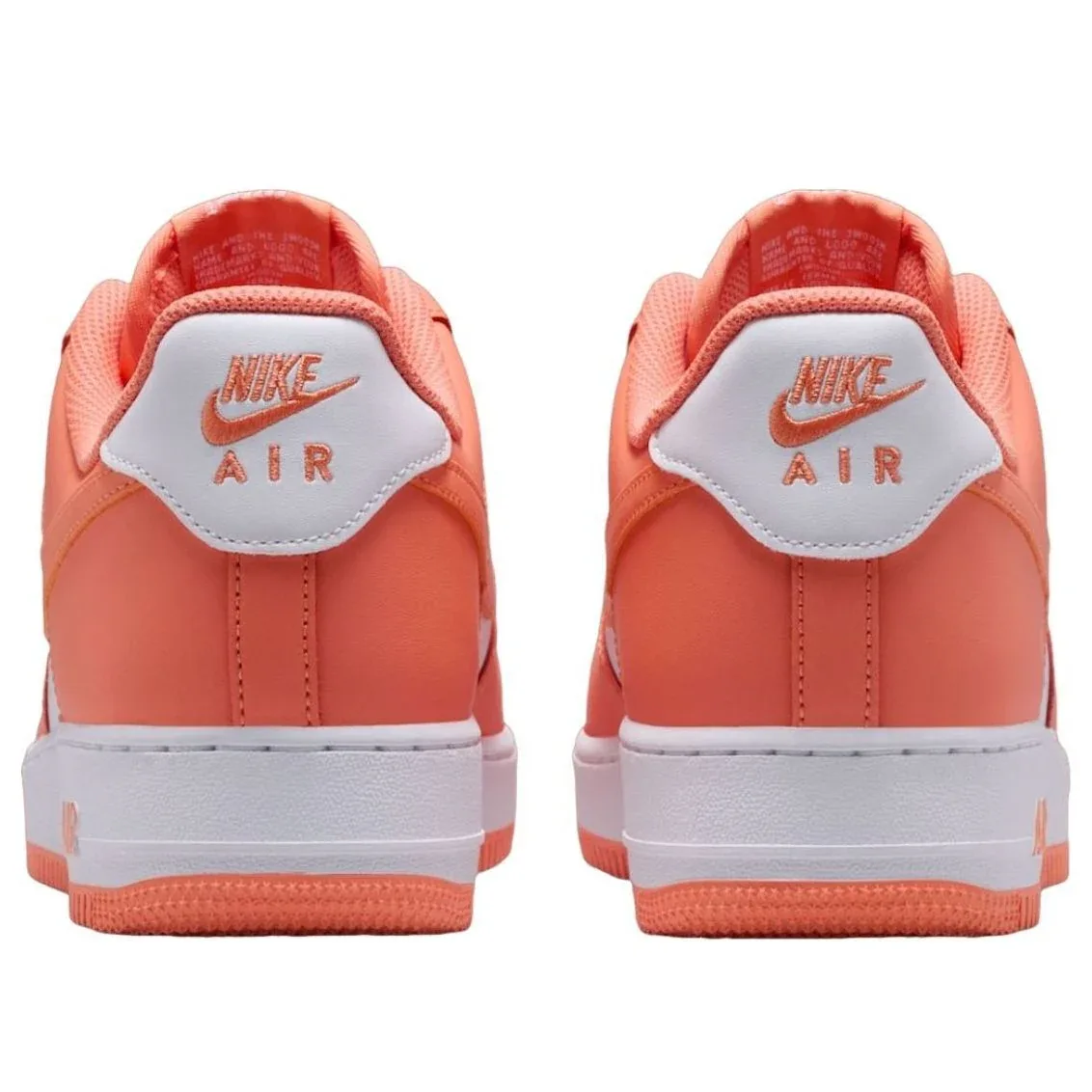 Кроссовки Nike Air Force 1 Low 'White Orange Frost' — фото 4
