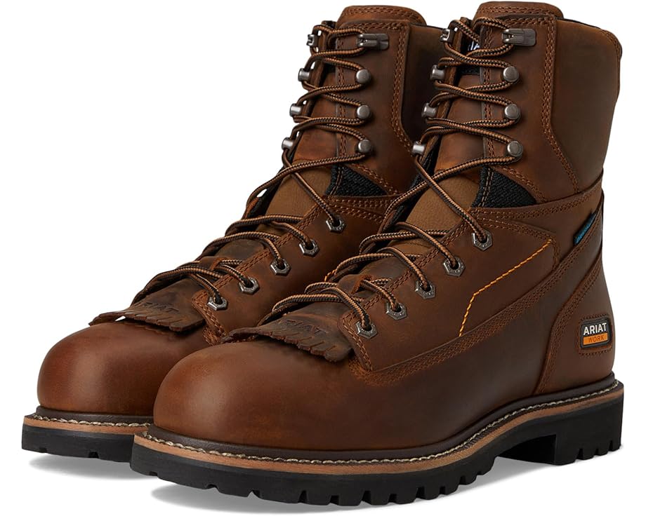 

Ботинки Ariat Longview Shock Shield 8" Waterproof Work Boots, цвет Copper Brown