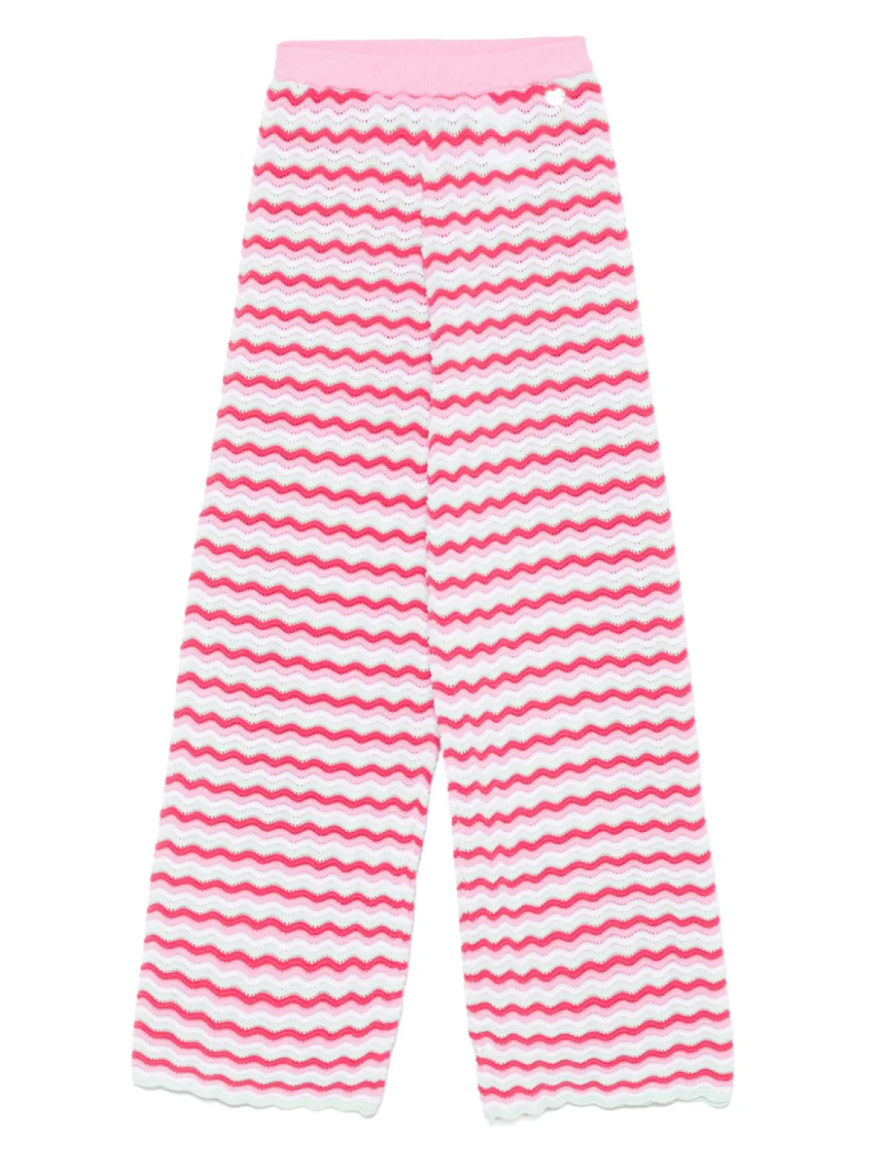 

Полосатые брюки guess kids, розовый
