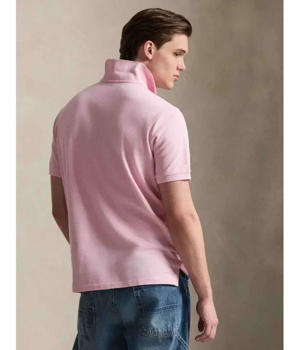 Полюс custom slim fit Polo Ralph Lauren, розовый — фото 3
