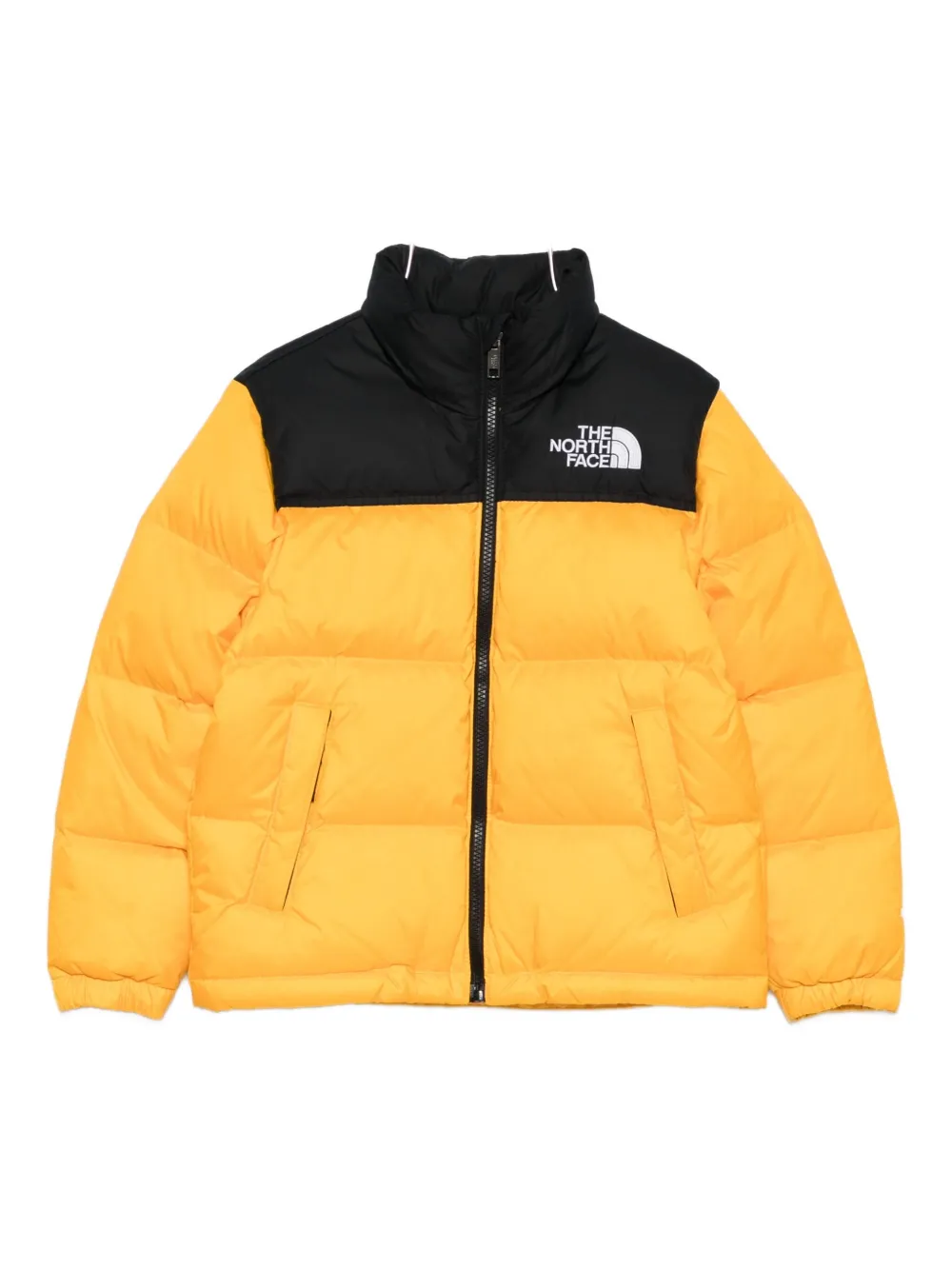 

Стеганая куртка с вышивкой-логотипом The North Face, желтый