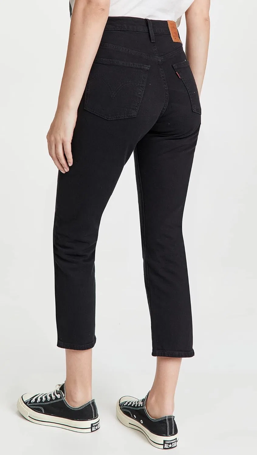 Джинсы Levi's Premium 501 Crop, черный — фото 4