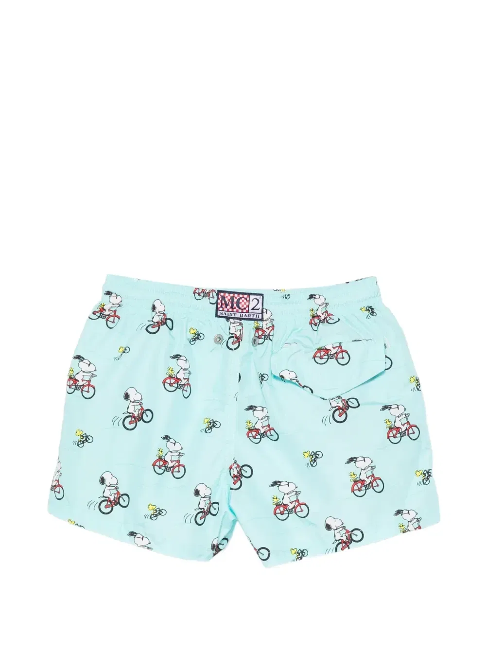 Плавки-шорты X Peanuts Jean Lighting на кулиске Mc2 Saint Barth Kids, синий — фото 2