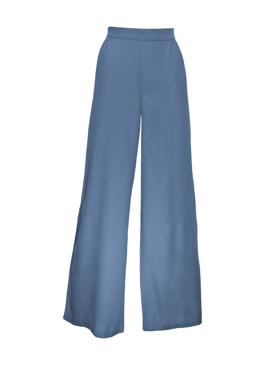 

Свободные брюки со складками спереди VIVID, светло-голубой