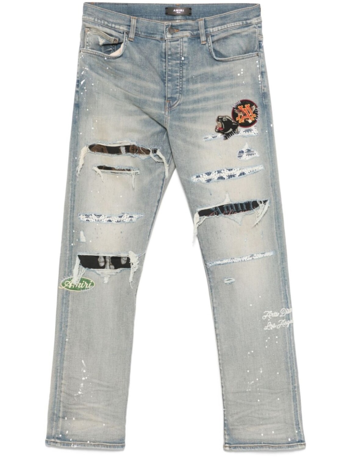 

Джинсы AMIRI Vintage Patch, синий