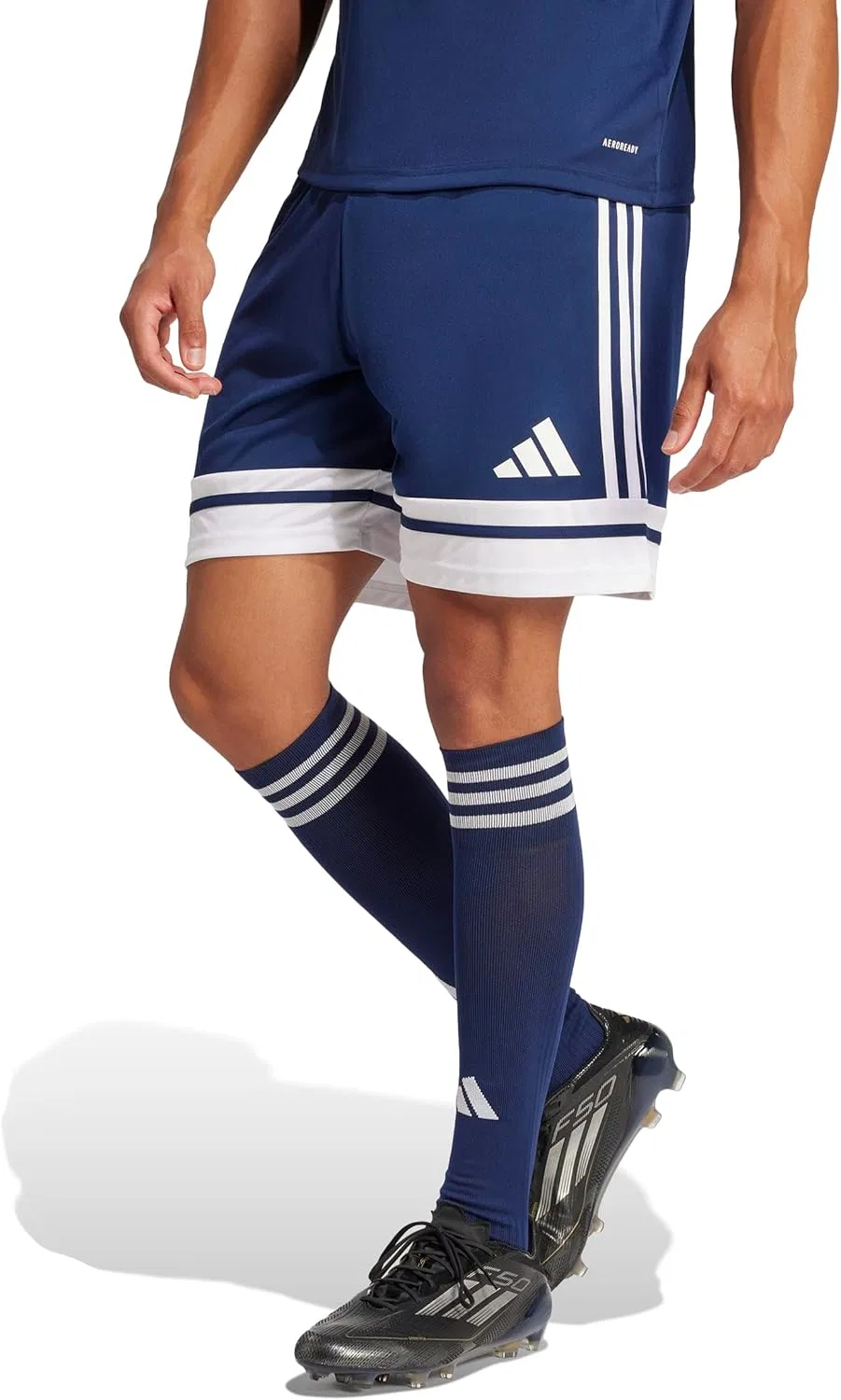 Шорты мужские Aeroready adidas, Team Navy Blue 2/White — фото 2