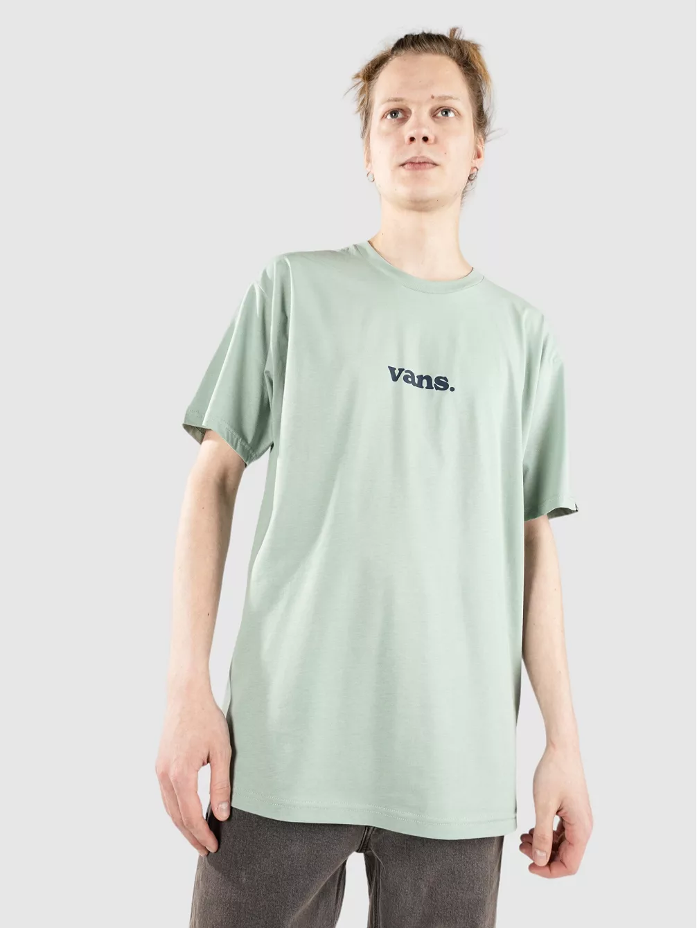 

Футболка с нижним корпусом Vans, зеленый