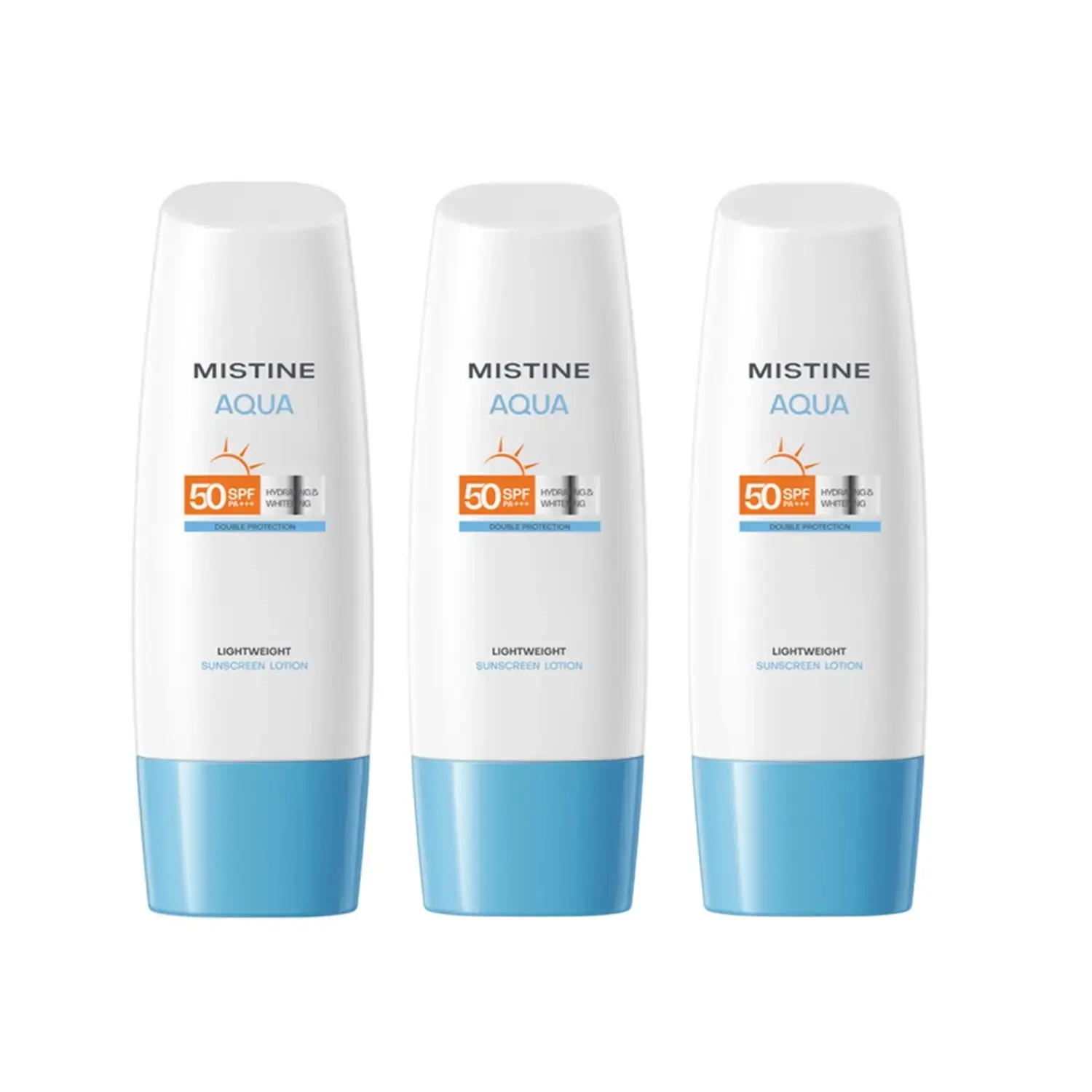 

Mistine Небольшой синий головной убор усилитель высоты солнцезащитный лосьон защита от уф освежающий spf50+pa+++ 70ml/120ml/200ml