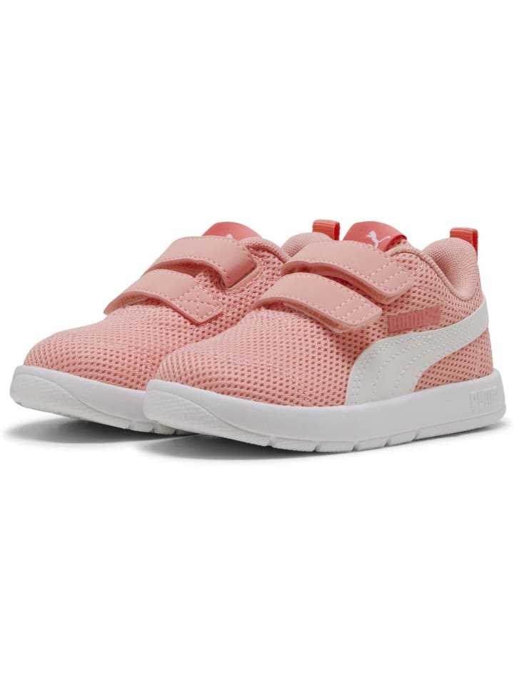 

Кроссовки Courtflex V3 Mesh Inf розового цвета Puma