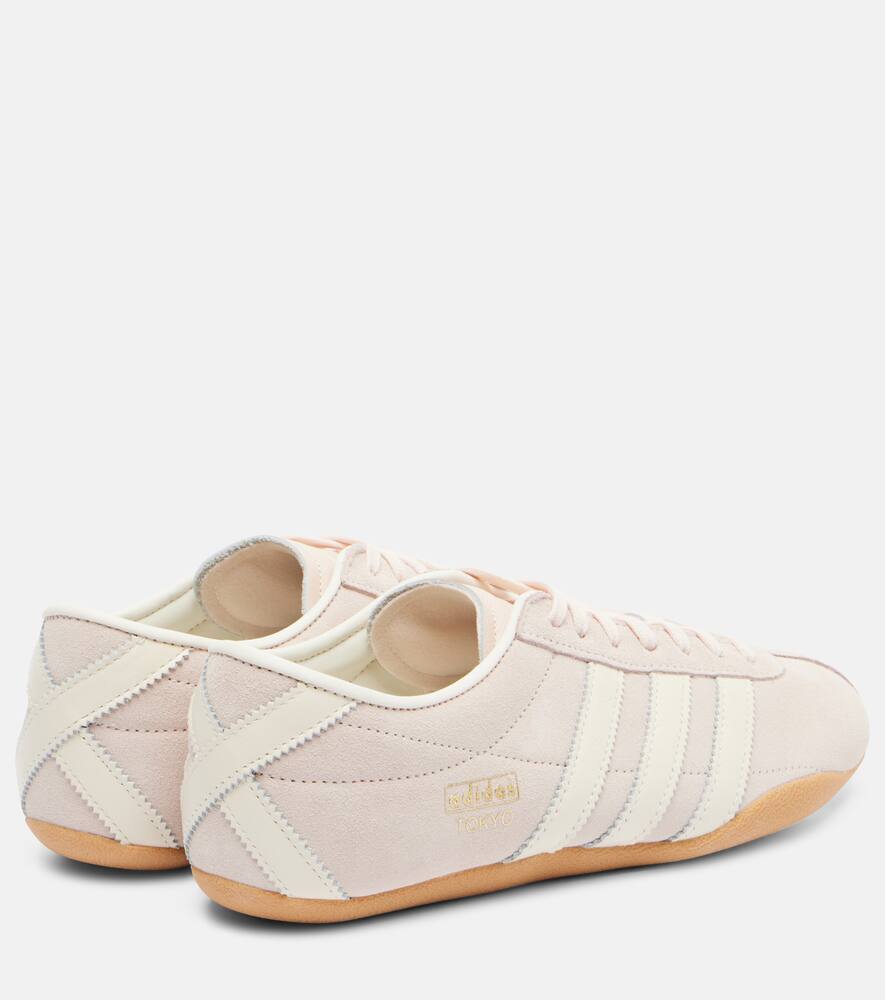 Токио замшевые кроссовки Adidas, Wonqua/Owhite/Gum3 — фото 2