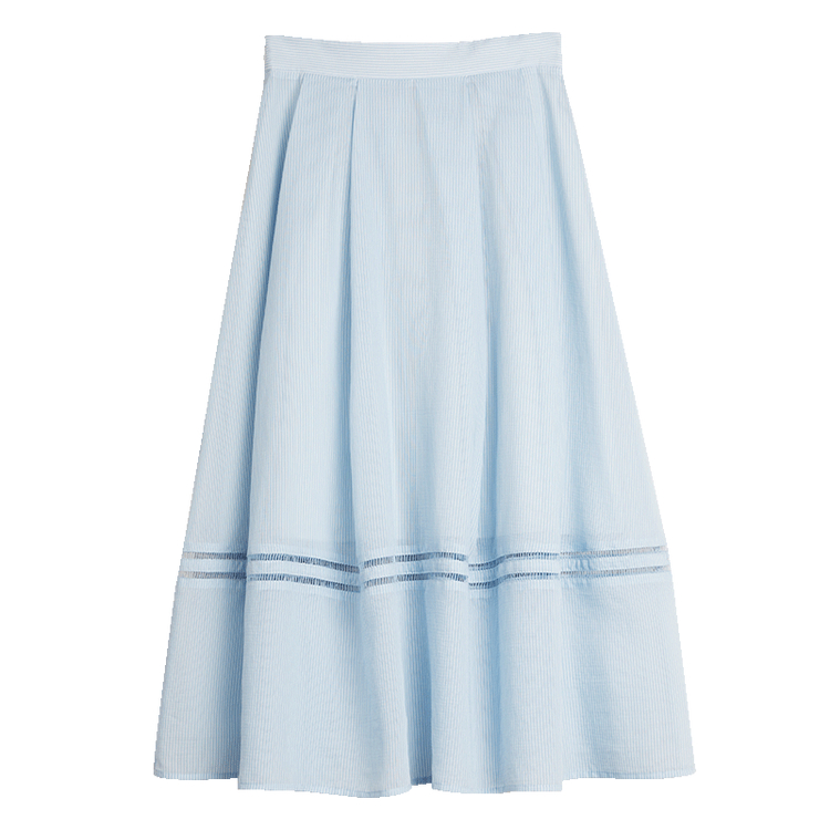 

ELLE Повседневная длинная юбка Women's Light Blue