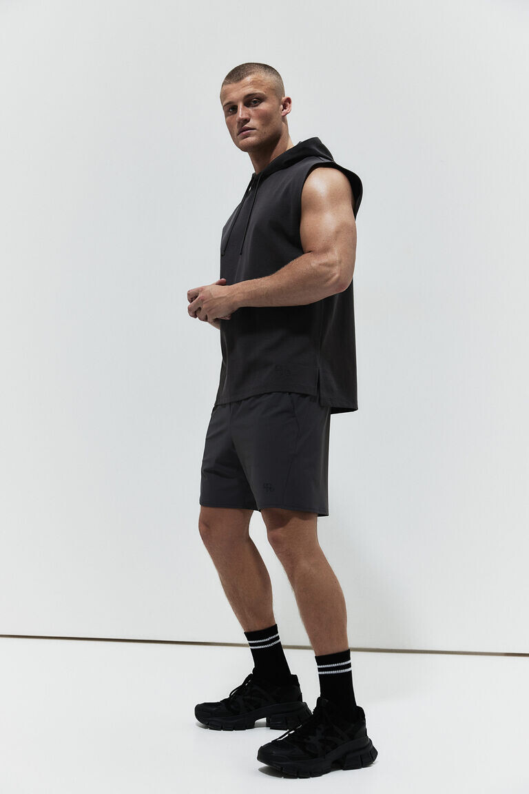 

Спортивная толстовка drymove без рукавов H&M, серый