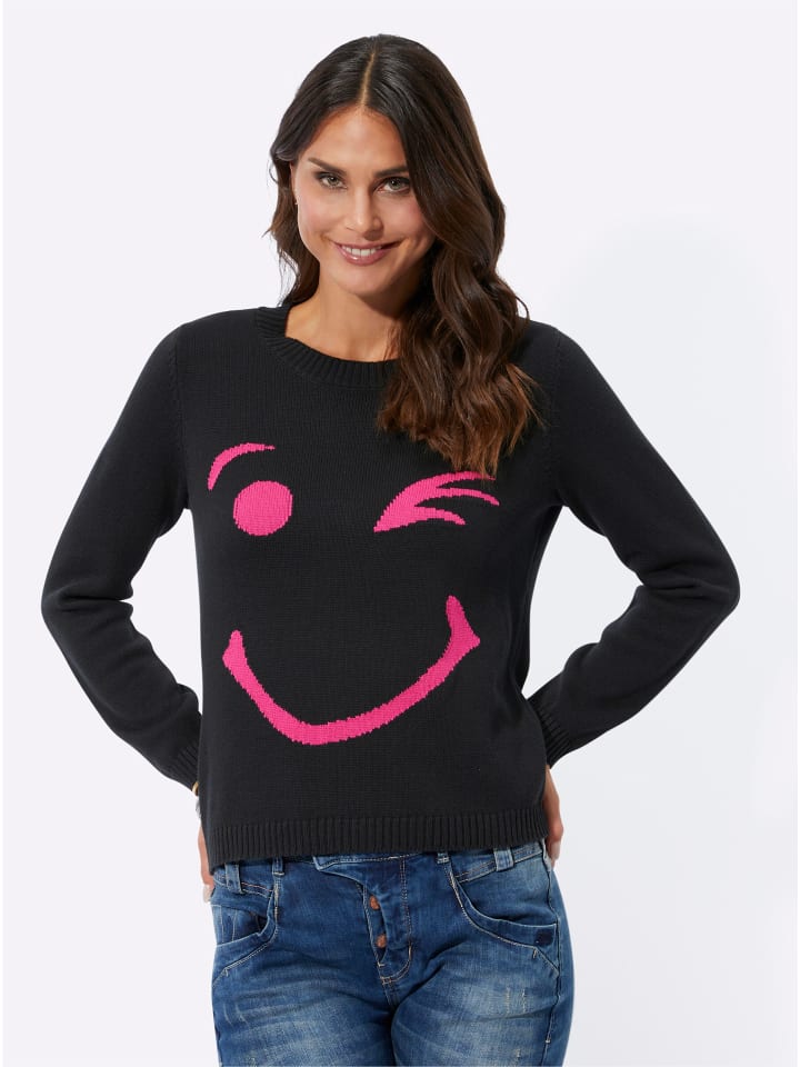 

Свитер черного и фуксиевого цветов WITT WEIDEN