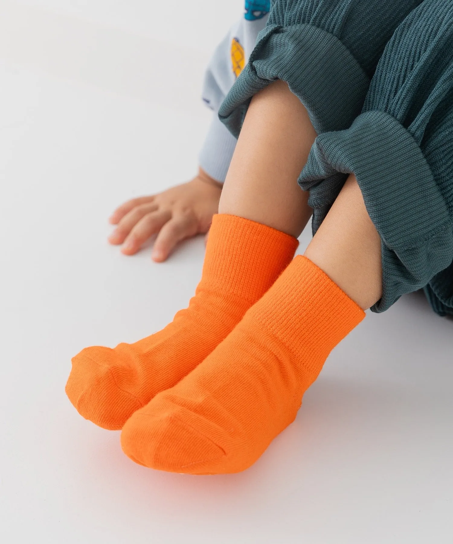 Однотонные разноцветные носки Chil2, orange