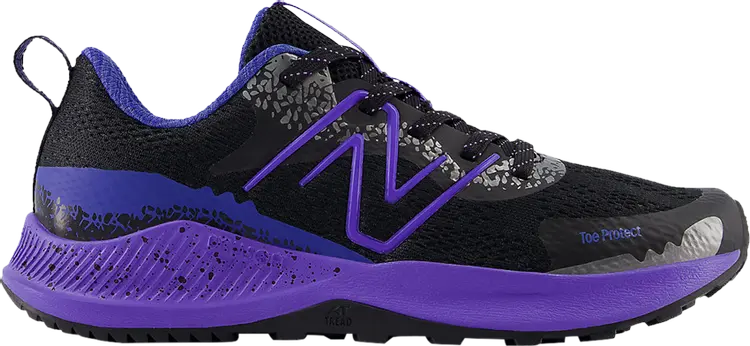 

Кроссовки DynaSoft Nitrel v5 Big Kid 'Black Electric Indigo', черный