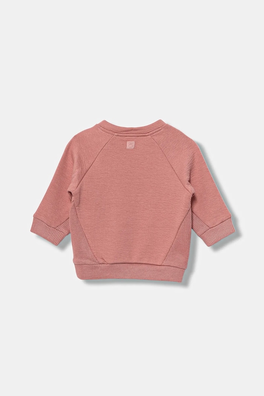Детская хлопковая толстовка United Colors Of Benetton, оранжевый — фото 2