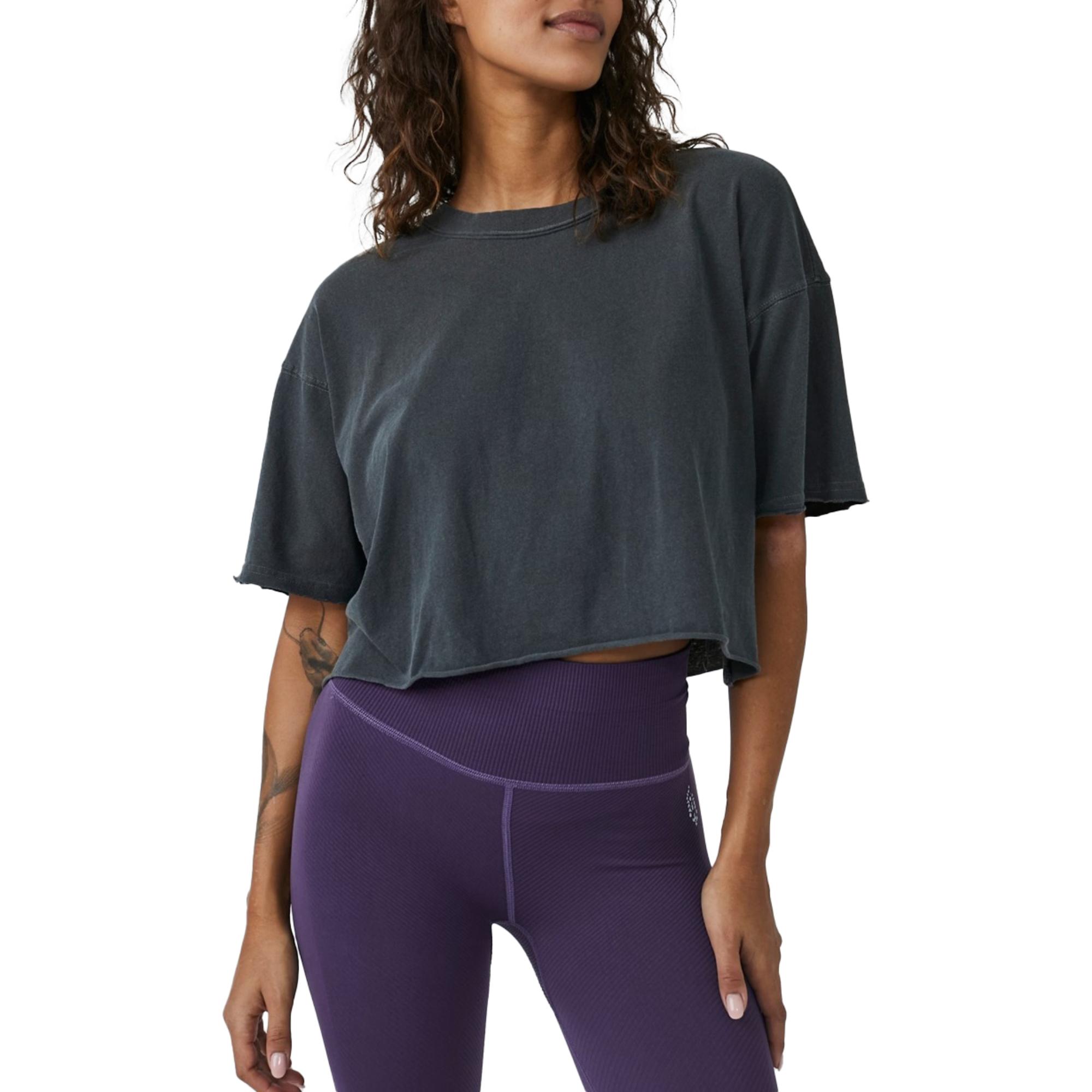 

Женская футболка Inspire Free People, Black, Черный, Женская футболка Inspire Free People, Black