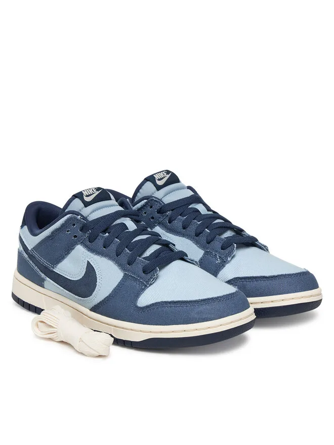 Nike Кроссовки Dunk Low Retro SE HF3141 400 синие — фото 3