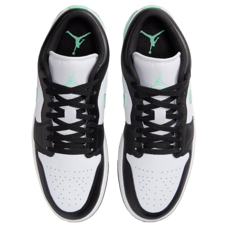 Jordan Air Jordan 1 винтажные баскетбольные кроссовки мужские, White/Green — фото 3