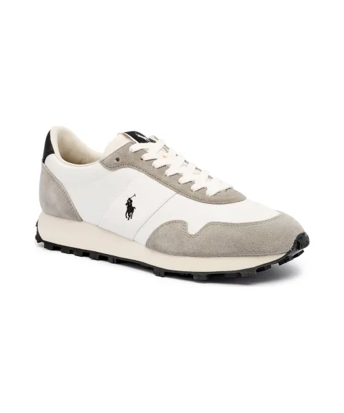 

Кожаные кроссовки Polo Ralph Lauren, серый