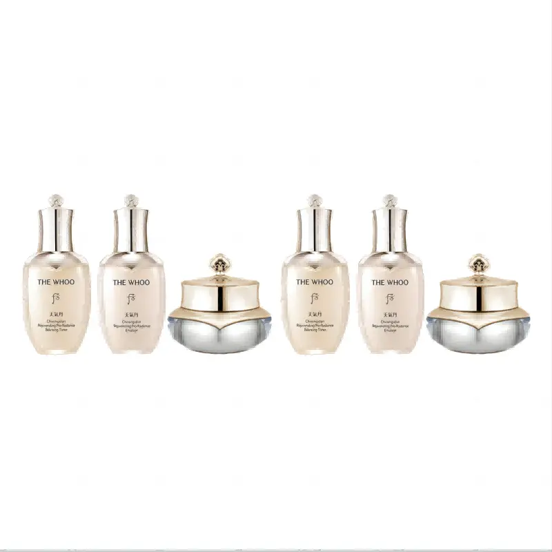 The History Of Whoo Набор пробников Weather Dan PRO Radiance Water Cream, 3 крема: увлажняющий, осветляющий, восстанавливающий — фото 3