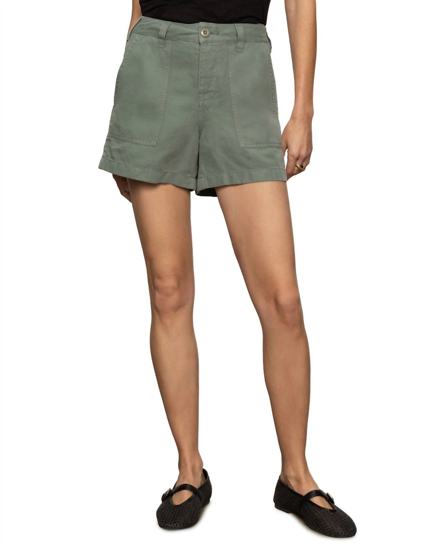 

Sanctuary Армейские шорты цвета темной ели