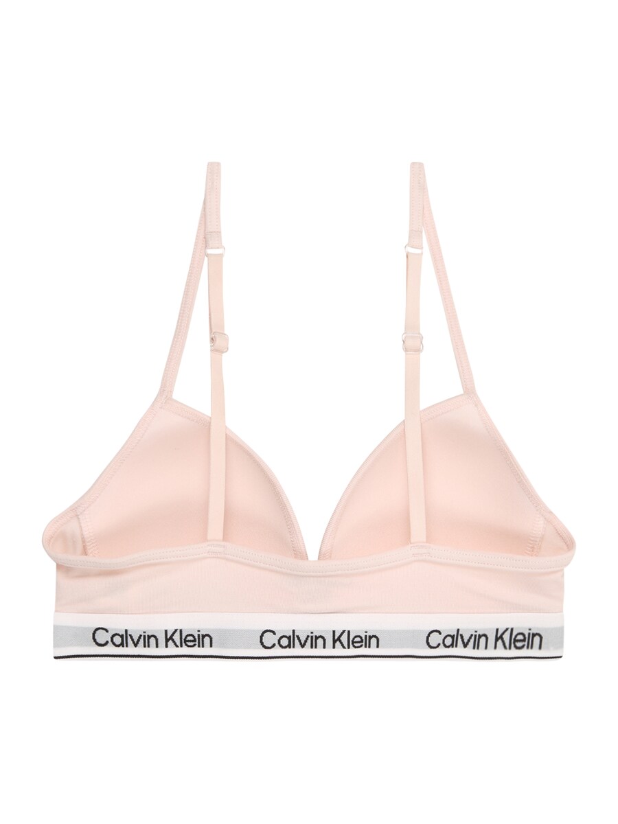 Треугольный бюстгальтер Calvin Klein Underwear, цвет Light grey/Dark grey/Rose — фото 2