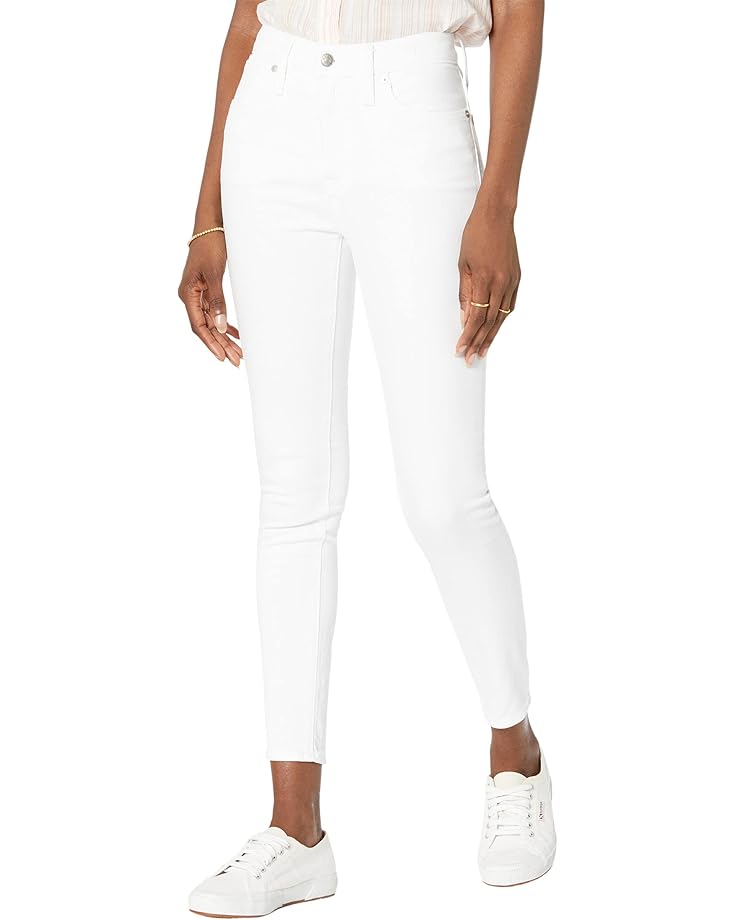 

Джинсы Madewell 9" Mid-Rise Crop Jeans in Pure White, цвет Pure White