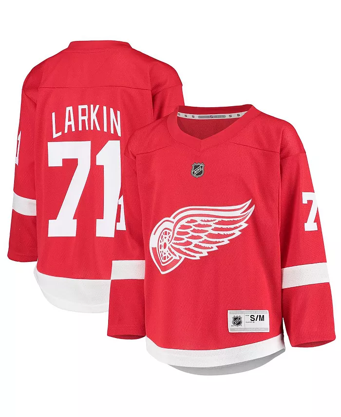 

Футболка игрока Detroit Red Wings домашняя реплика Big Boys Dylan Larkin красная Outerstuff