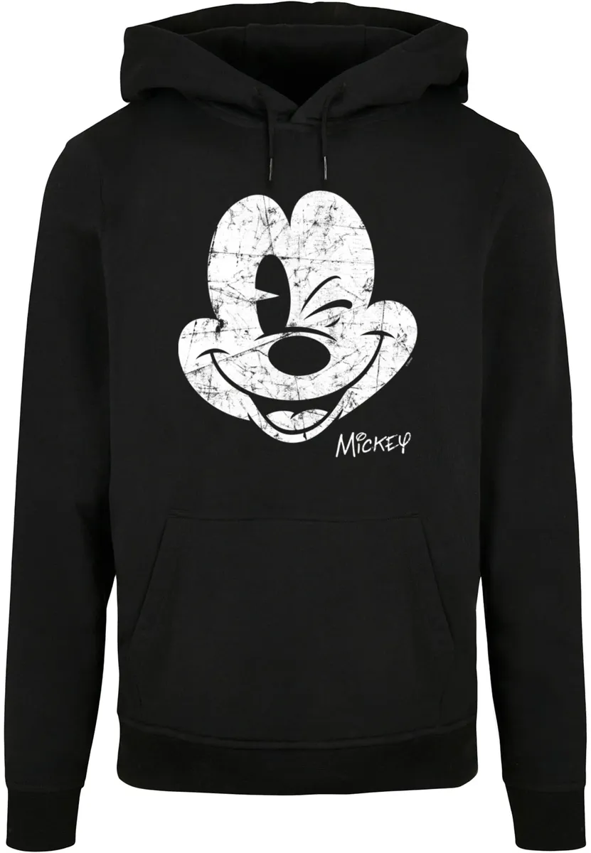 

Толстовка с капюшоном ABSOLUTE CULT "ABSOLUTE CULT Men's Mickey Mouse - Distressed Hoody", черный