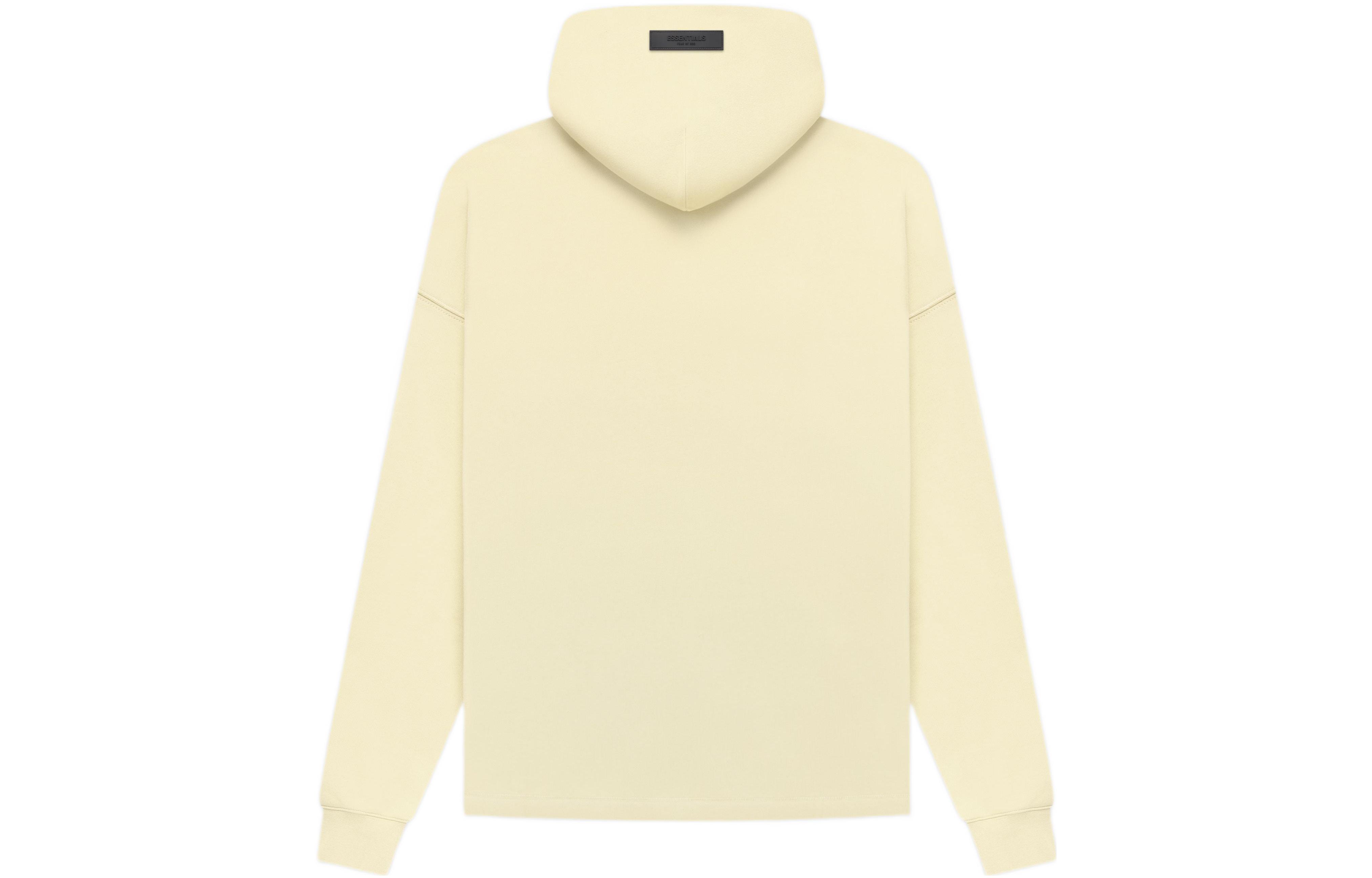 Расслабленный Худи Fear Of God Essentials, Канареечно-желтый — фото 3