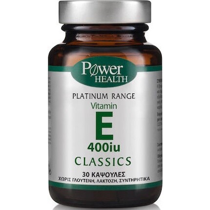 

Classics Platinum Range Витамин E 400 МЕ Добавка для репродуктивной функции - Кожа 30 капсул Power Health