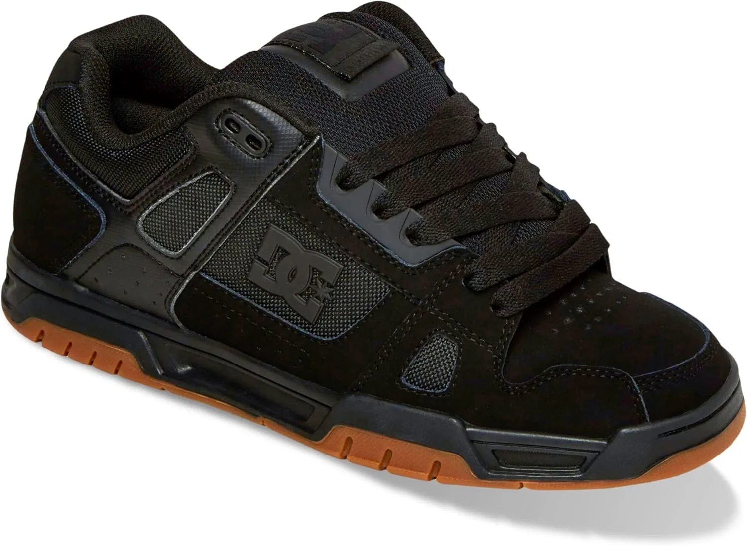 Кроссовки мужские DC Shoes Stag Low Top, Black/Gum — фото 4