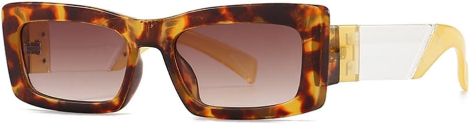 

Винтажные солнцезащитные очки 2027 года, маленькие прямоугольные, с градиентным переходом цвета, модные, в фиолетовой оправе, элегантные женские солнцезащитные очки MTZJH, C4