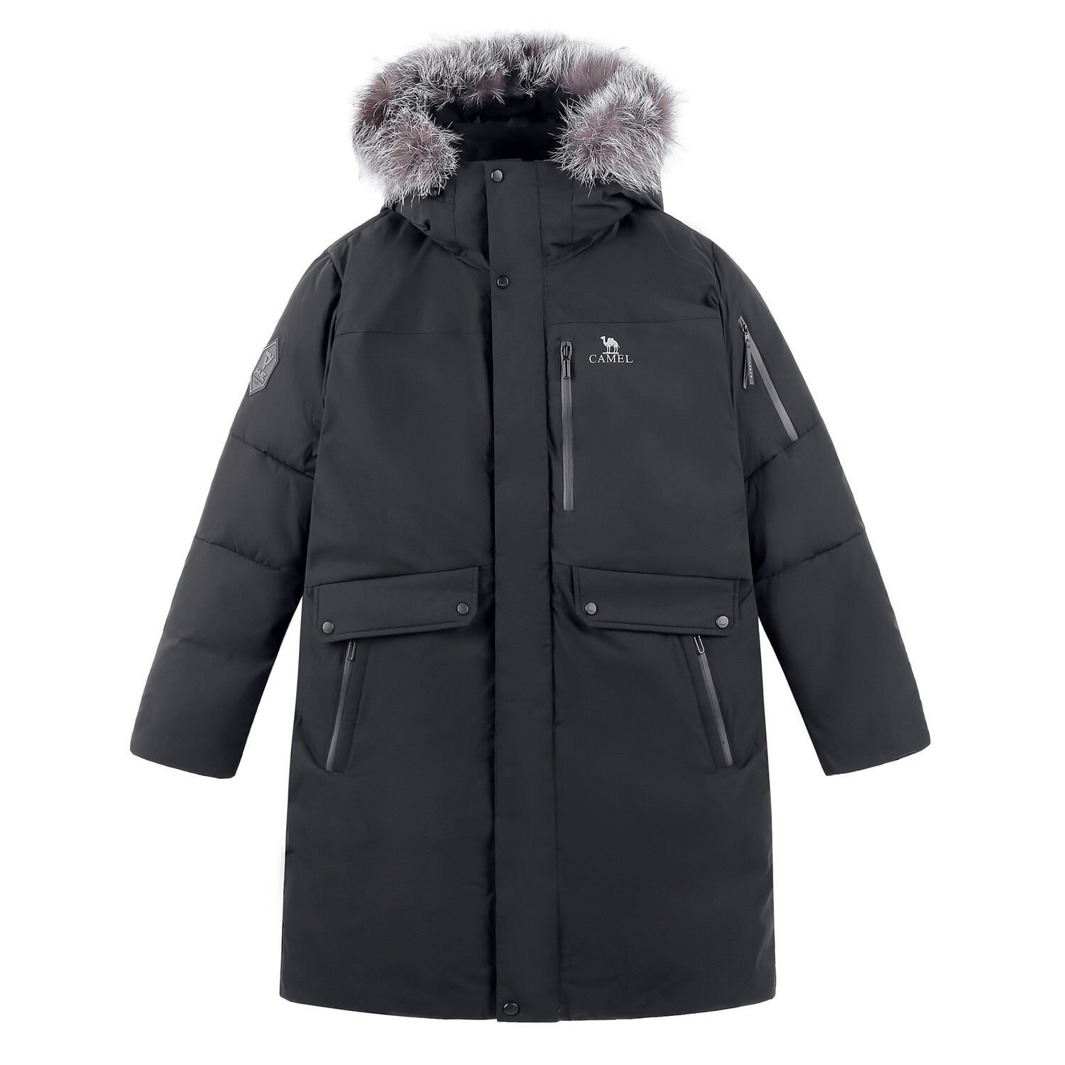 

Пуховик мужской Camel, цвет Phantom Black