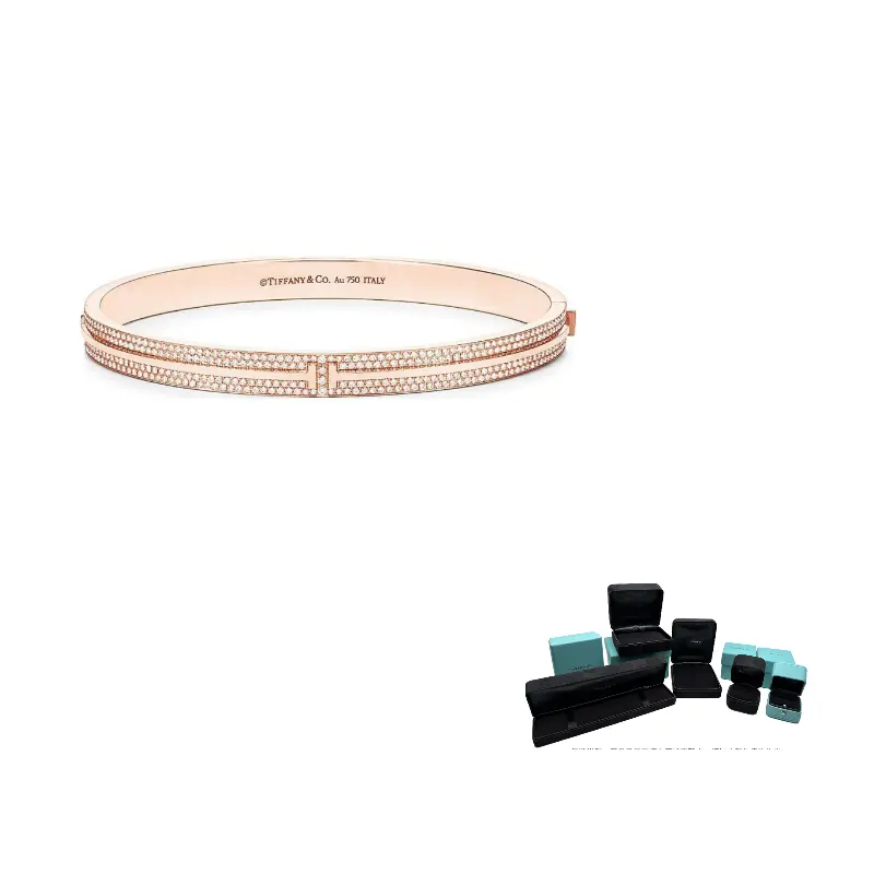 

TIFFANY & CO. Браслет из розового золота 18 карат Unisex Rose Gold