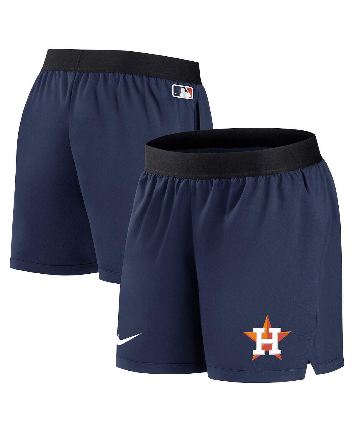 

Женские темно-синие шорты Houston Astros Authentic Collection Team Performance Nike, темно-синий