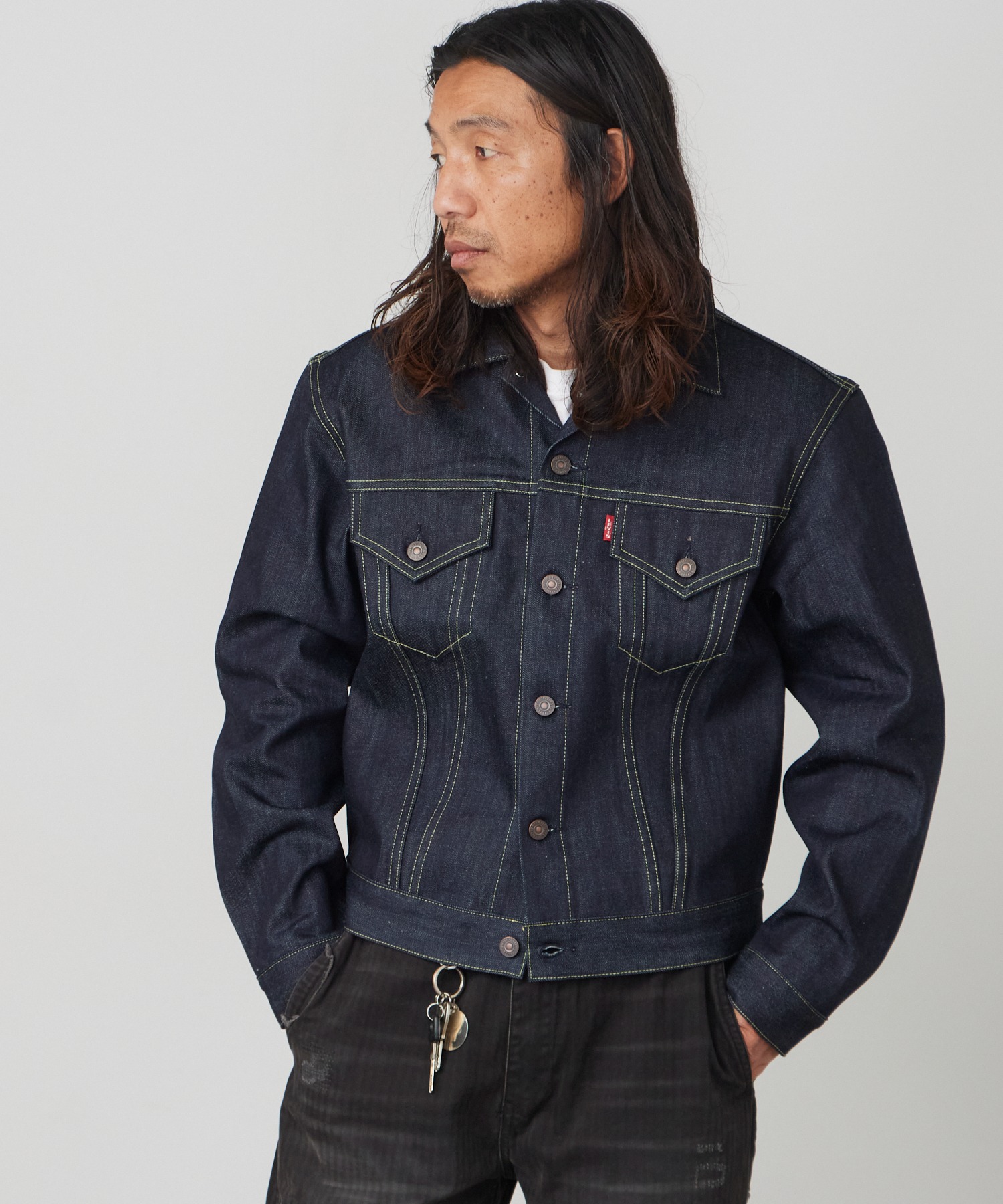 Винтажная куртка Levi's LVC 1961 TYPE III Trucker Jacket из органического денима 557XX, весна/лето 2026.
