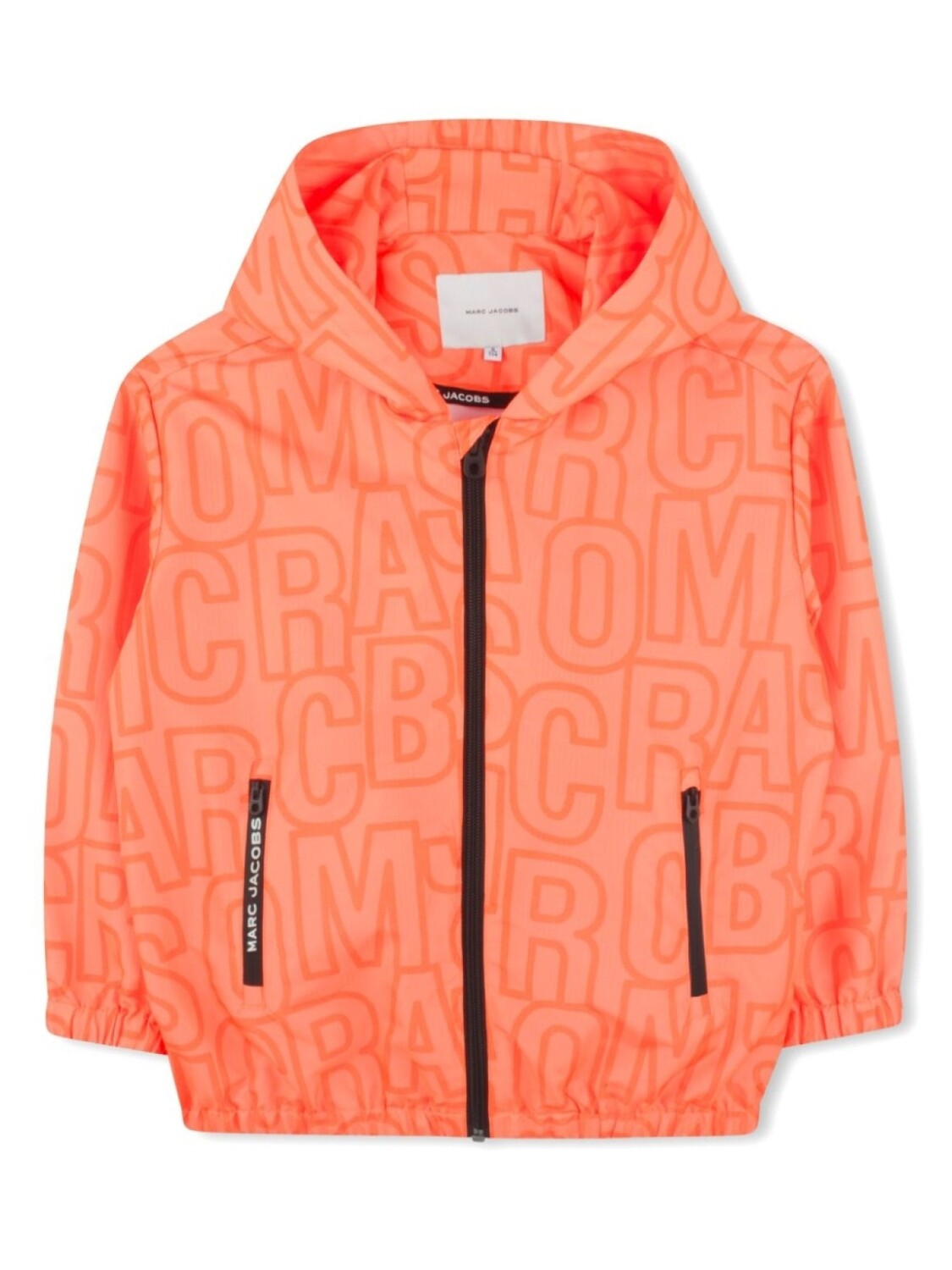 

Marc Jacobs Kids куртка с капюшоном, оранжевый